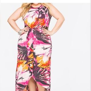 Ashley Steward faux wrap dress sz 14-16